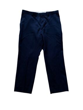 Banana Republic Factory Men's Tailored Fit Navy Dress Pant Size 34 x 30